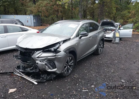 2020 Lexus Nx 300 F Sport z USA, uszkodzony, nr VIN JTJSARDZ4L2228334